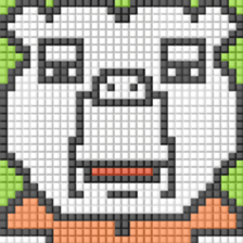 8-bit pixel Xiaolongbao boy sticker #10599293