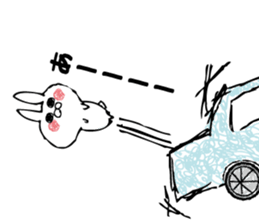 rabirabirarabbit sticker #10599354