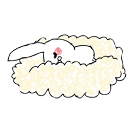 rabirabirarabbit sticker #10599364