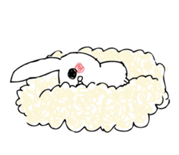 rabirabirarabbit sticker #10599365