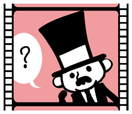 "Gentleman kinema" Sticker sticker #10599429