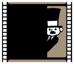 "Gentleman kinema" Sticker sticker #10599437