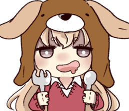 wannyanboushi`s pleasant daily life sticker #10599656