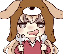 wannyanboushi`s pleasant daily life sticker #10599656