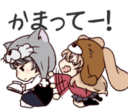 wannyanboushi`s pleasant daily life sticker #10599691