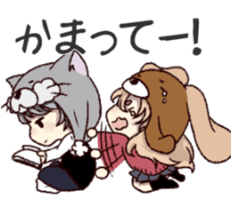 wannyanboushi`s pleasant daily life sticker #10599691