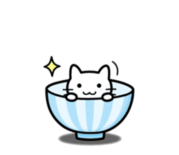 Rice Rice cat sticker #10599852