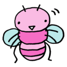 Momoiro honeybee sticker #10599978