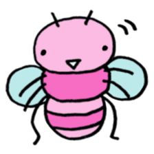 Momoiro honeybee sticker #10599978