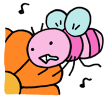 Momoiro honeybee sticker #10599979