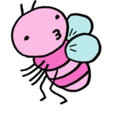 Momoiro honeybee sticker #10599980