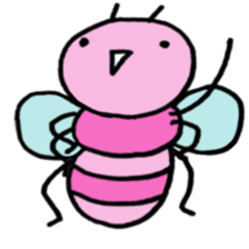 Momoiro honeybee sticker #10599981