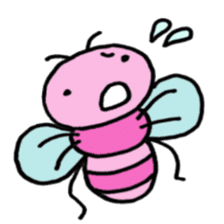 Momoiro honeybee sticker #10599985
