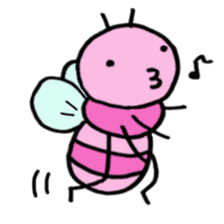 Momoiro honeybee sticker #10599987