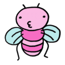 Momoiro honeybee sticker #10599988