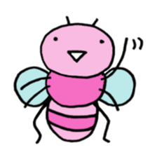 Momoiro honeybee sticker #10599990