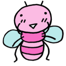 Momoiro honeybee sticker #10599992
