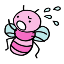 Momoiro honeybee sticker #10599993
