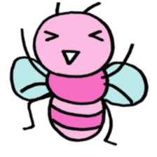 Momoiro honeybee sticker #10599996