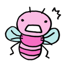 Momoiro honeybee sticker #10600003