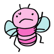 Momoiro honeybee sticker #10600005