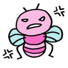 Momoiro honeybee sticker #10600006