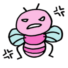 Momoiro honeybee sticker #10600006