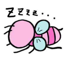 Momoiro honeybee sticker #10600009