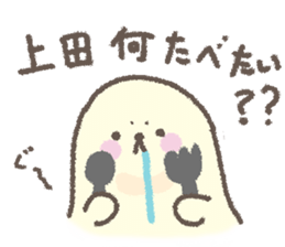 sea calf for UEDA sticker #10600126