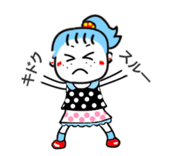 Rockabilly daughter 2 sticker #10600178