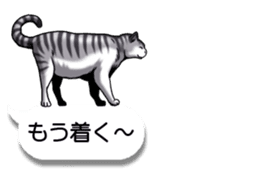 Cats love balloon 3 sticker #10600286