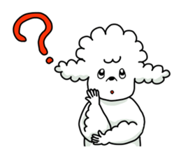 Various feelings by dog sticker #10600543