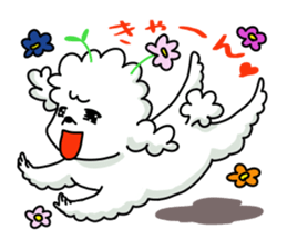 Various feelings by dog sticker #10600544