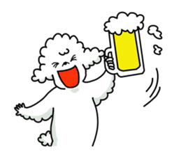 Various feelings by dog sticker #10600548