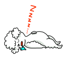 Various feelings by dog sticker #10600549