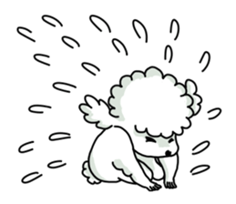 Various feelings by dog sticker #10600553