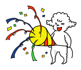 Various feelings by dog sticker #10600562