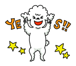 Various feelings by dog sticker #10600564