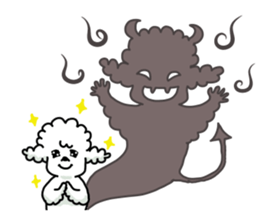 Various feelings by dog sticker #10600571