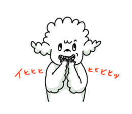 Various feelings by dog sticker #10600574