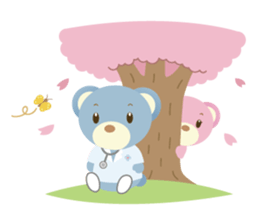 "Sakura-chan" & "Jyujiro-kun" sticker #10600806