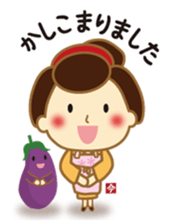 Cooking Ai-chan which came from the Edo sticker #10600867