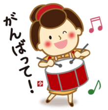 Cooking Ai-chan which came from the Edo sticker #10600875