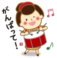 Cooking Ai-chan which came from the Edo sticker #10600875