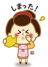 Cooking Ai-chan which came from the Edo sticker #10600877