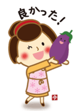 Cooking Ai-chan which came from the Edo sticker #10600889