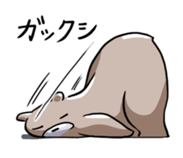 Sticker of the bear sticker #10601530