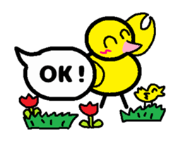 Balloon PIYOKO sticker #10601560