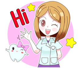 Dentist & LovelyTeeth sticker #10601616