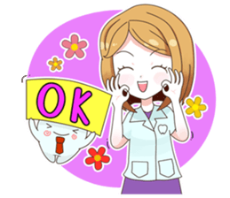Dentist & LovelyTeeth sticker #10601617
